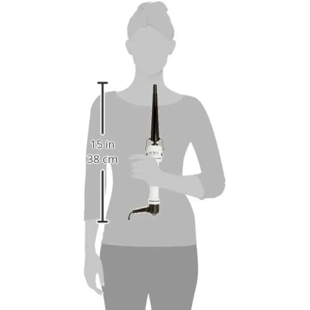 Hot Tools Professional Curling WAND Nano Ceramic Tapered‎ 3/4 to 1-1/4 in Salon